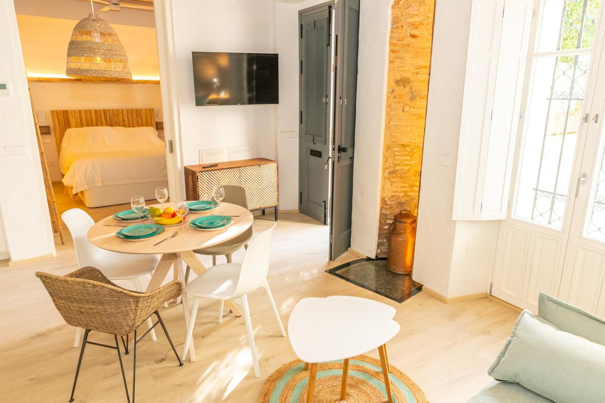Casa Acua De Guzman - De Diseno, Casco Hist Apartment Tarifa Ngoại thất bức ảnh